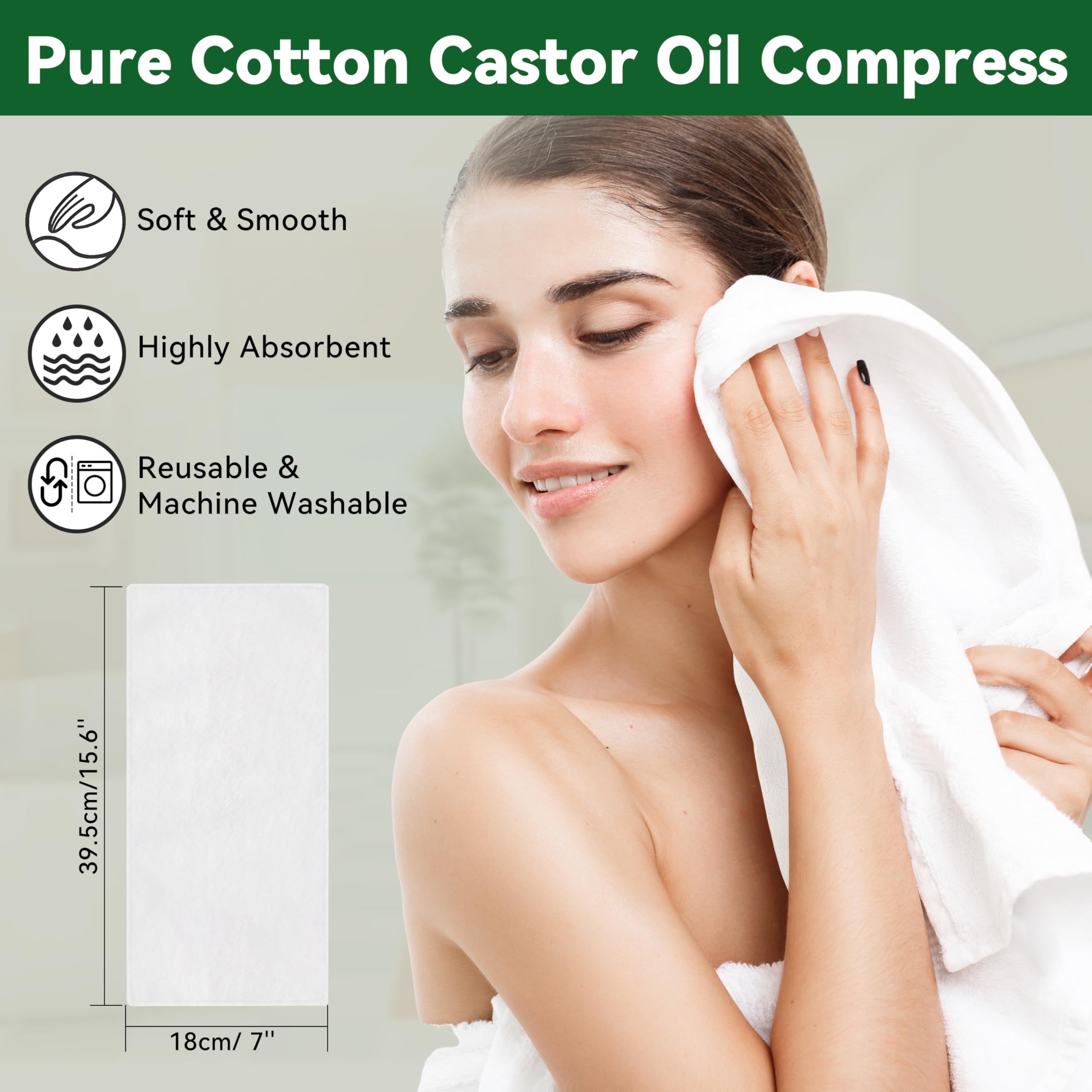 Taoscare Castor Oil Pump enables easy, precise dispensing.