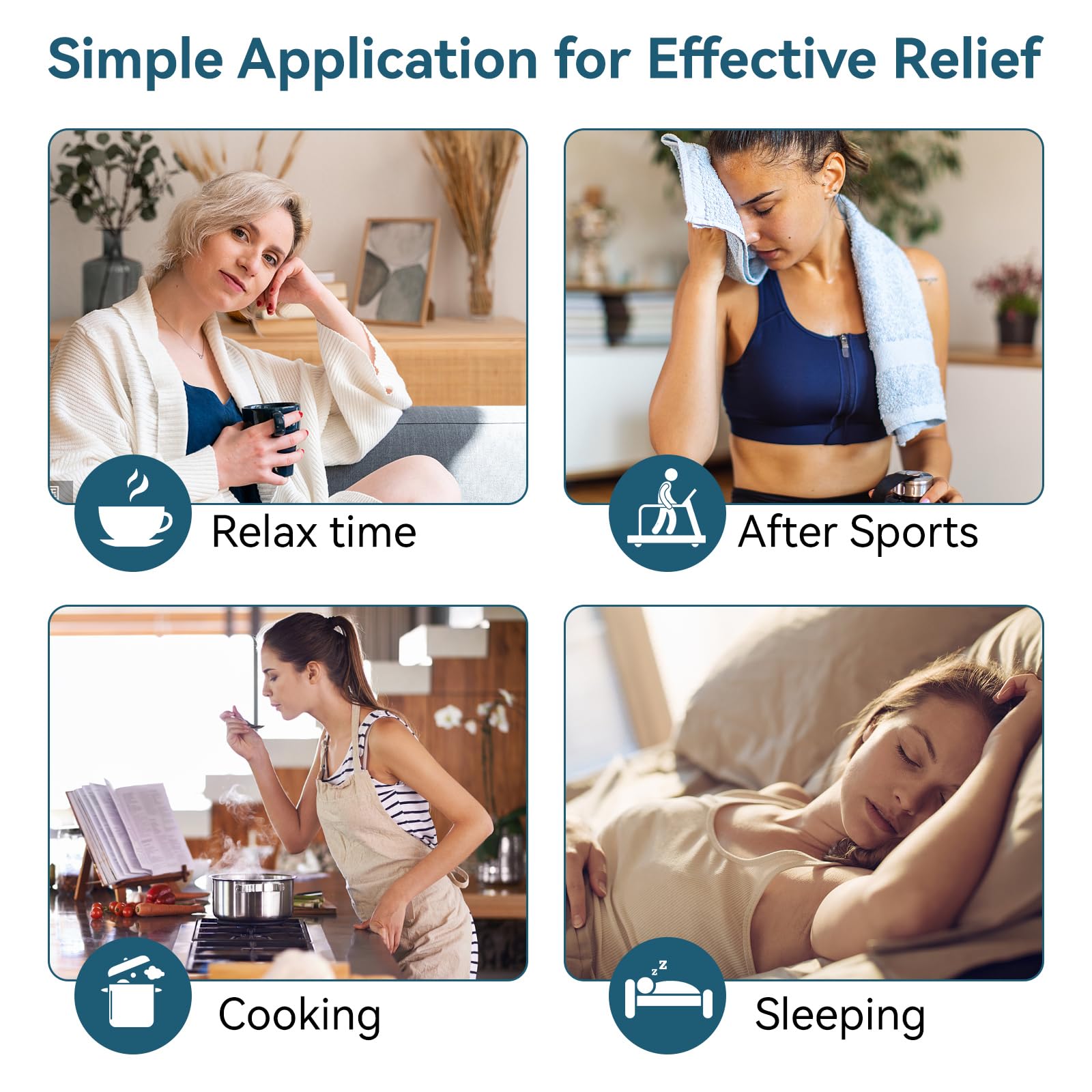 Taoscare on-the-go castor wrap supports active daily routines.