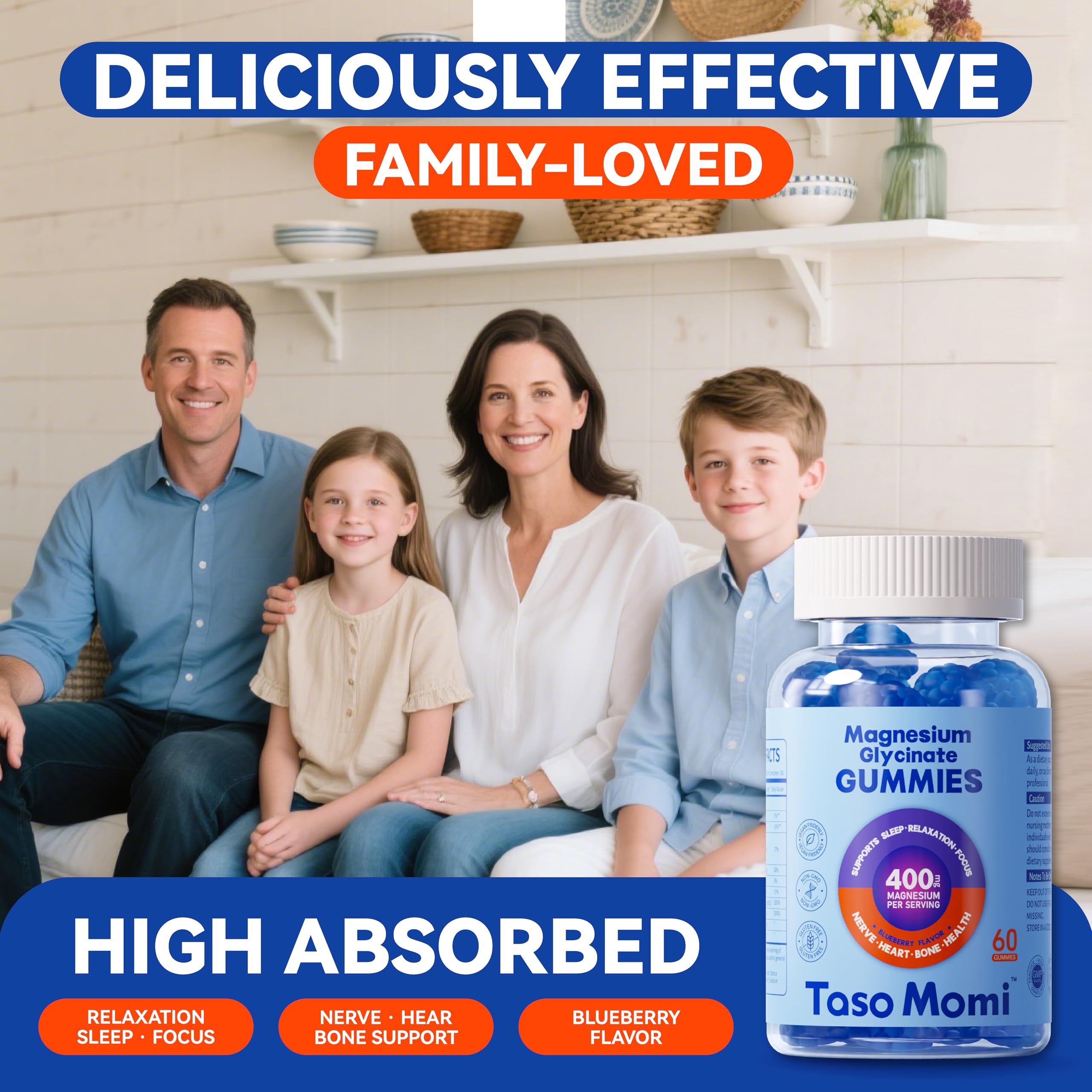 60 gummies per bottle for easy daily intake