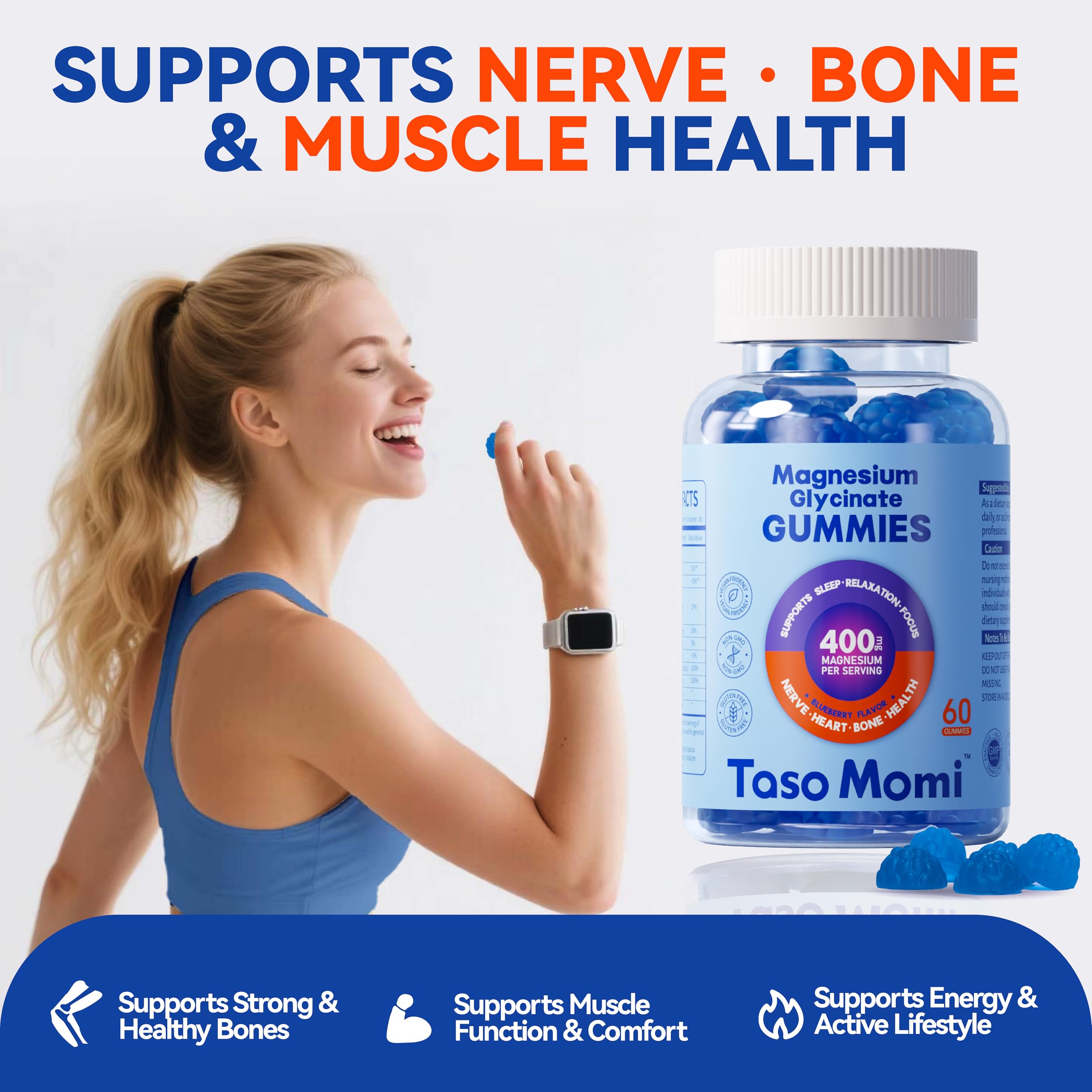 Gentle, easy-to-digest magnesium glycinate formula