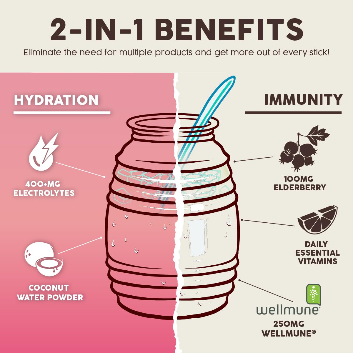 Taste Salud Jarritos elderberry extract boosts antioxidant-rich flavor and immune-supporting ingredients.