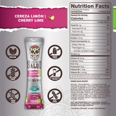 Taste Salud L-Theanine and Tyrosine amino acids support balanced brain activity.