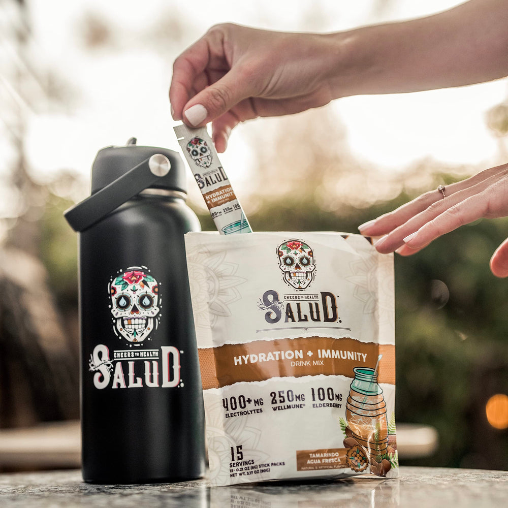 Taste Salud non-GMO gluten-free vegan mix supports clean hydration