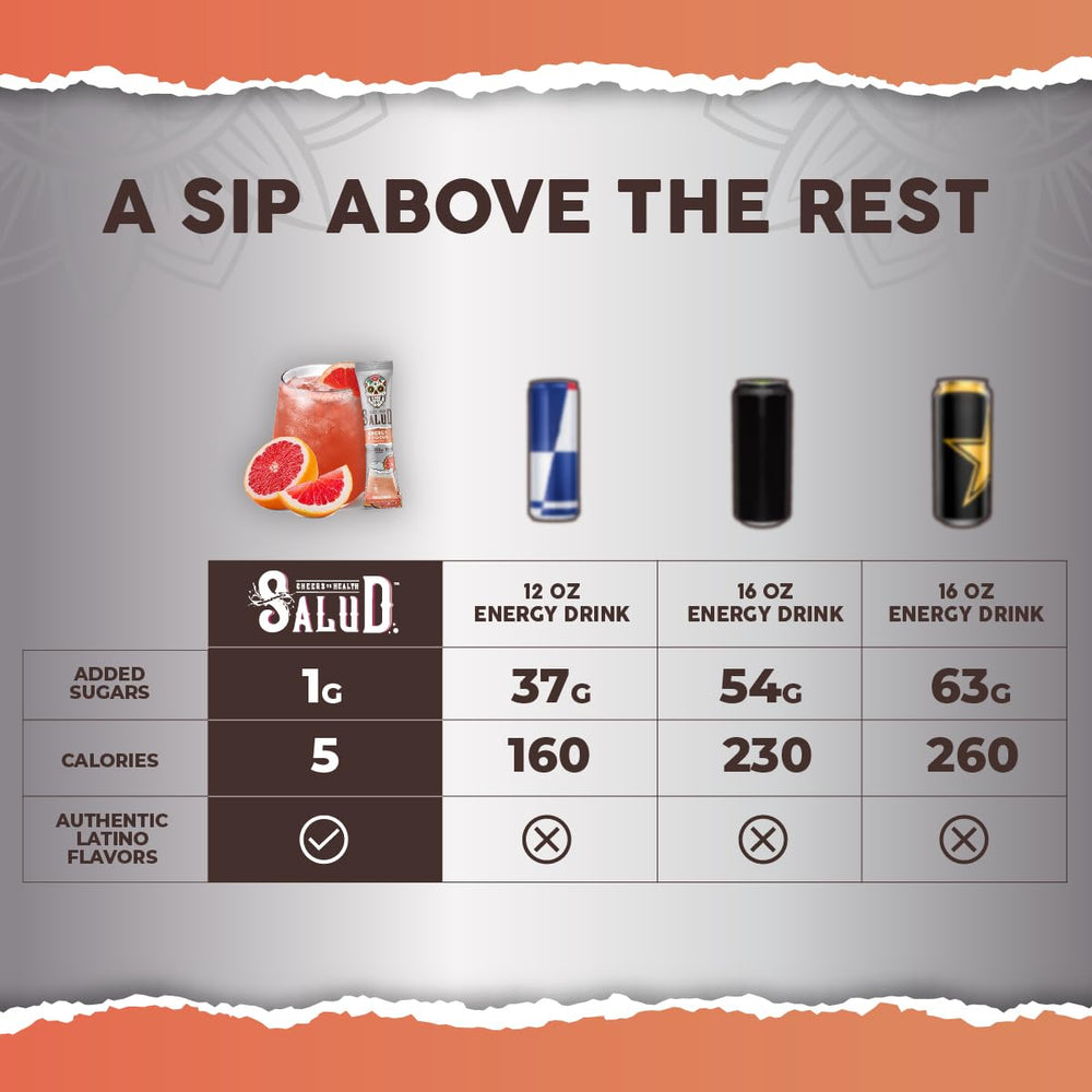 Taste Salud on-the-go energy stick demonstrates convenient portable use.