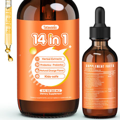Tatavonix 14-in-1 gut cleanse bottle supports daily digestive comfort.