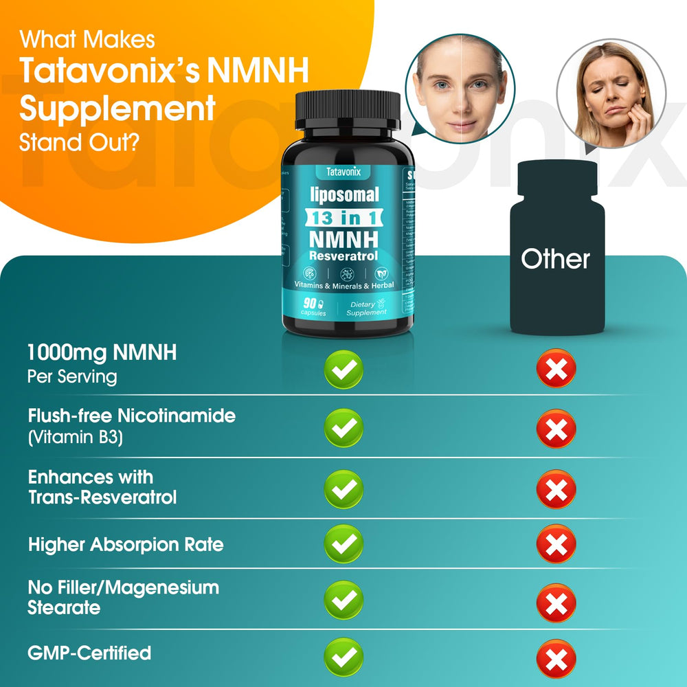 Tatavonix non-GMO gluten-free badge visible on the label.