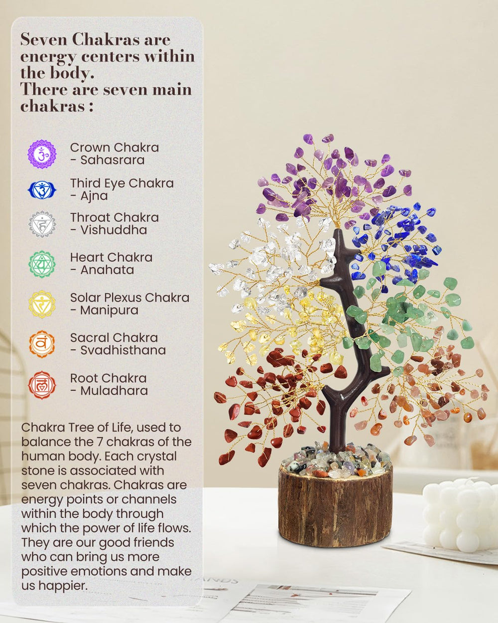 TATOODAA multi-color crystal palette invites mindful color symbolism at home.