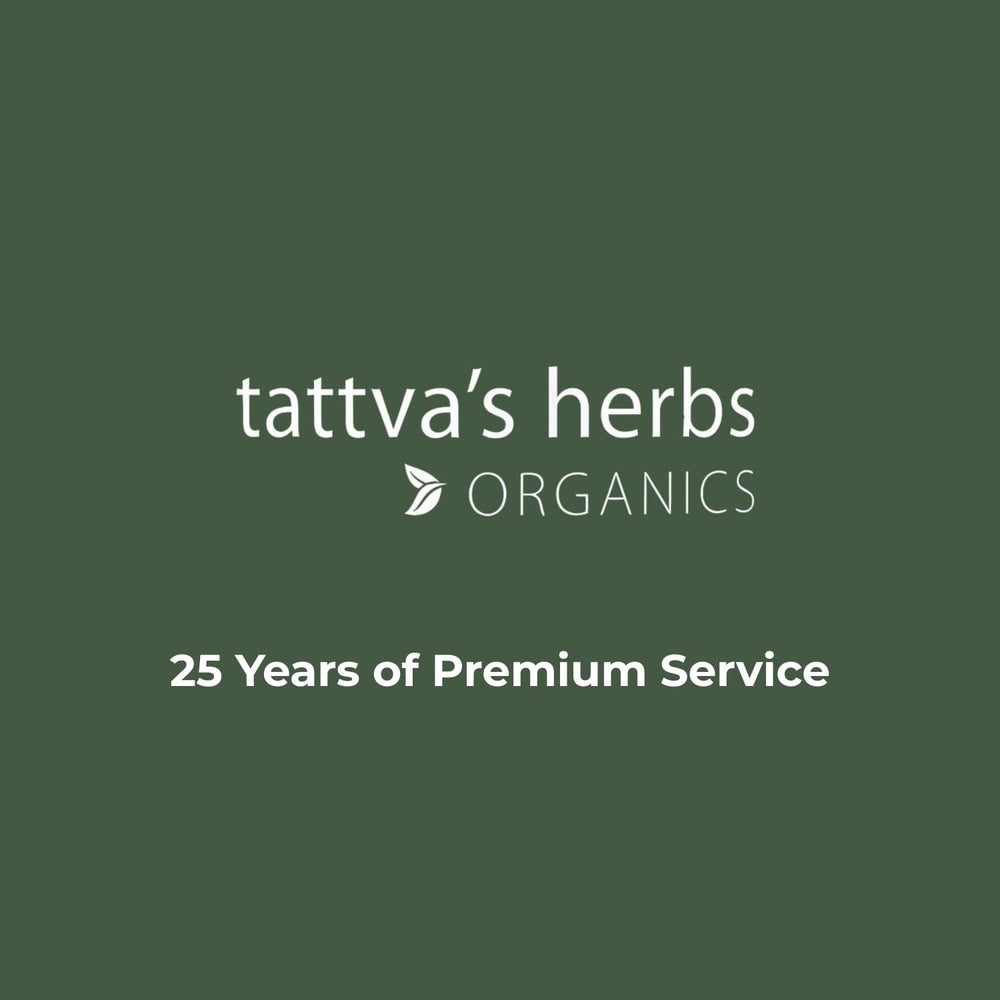 Tattva's Herbs velvet bean capsules for a calming morning routine.