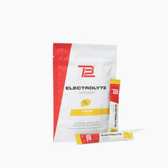 TB12 Electrolytes Lemonade stickpack ready to mix for on-the-go hydration