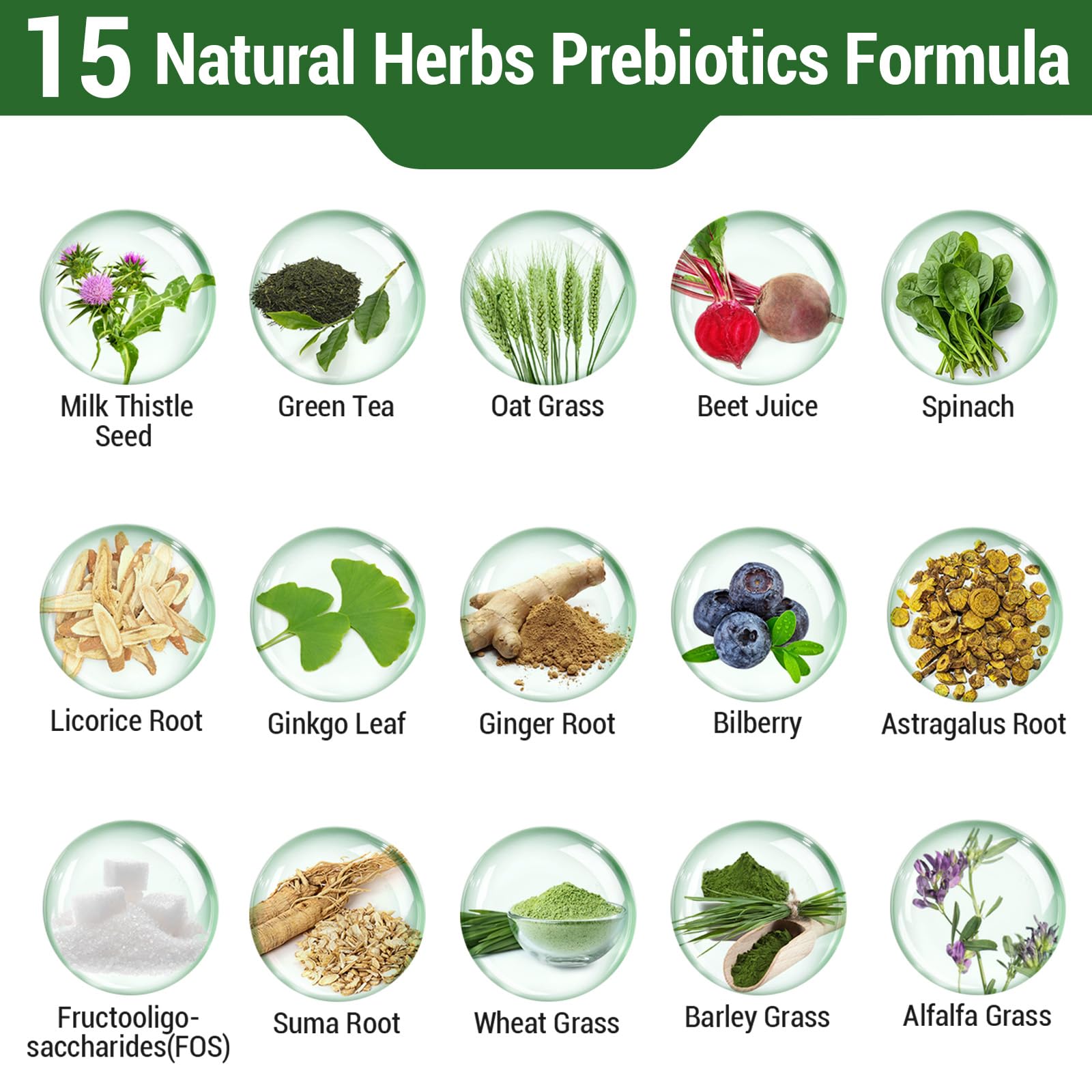 Tbivfller organic herbs blend demonstrates natural support for digestion and immunity.