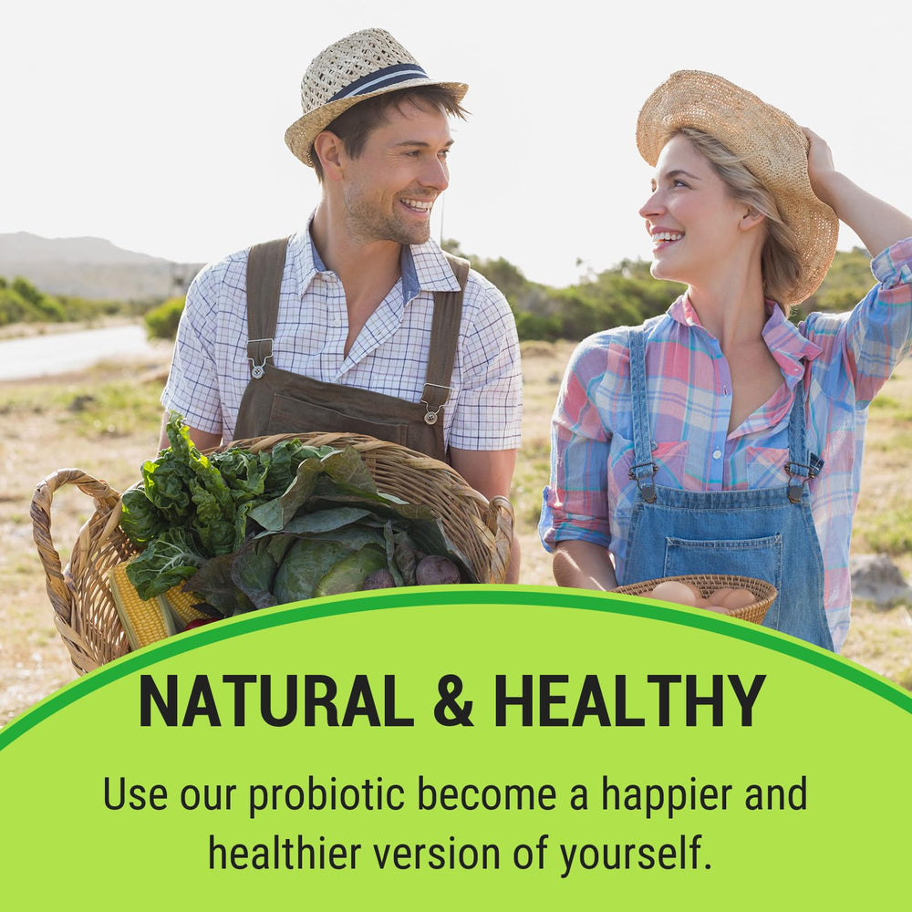 Tbivfller Probiotics vegan gluten-free badge indicates plant-based, allergen-friendly formula.