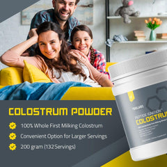 Closeup of TBR Labs powder texture highlighting premium bioactive nutrients.