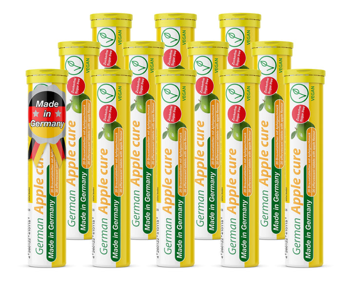 T&D Curación Manzana Alemana, tableta efervescente para beber