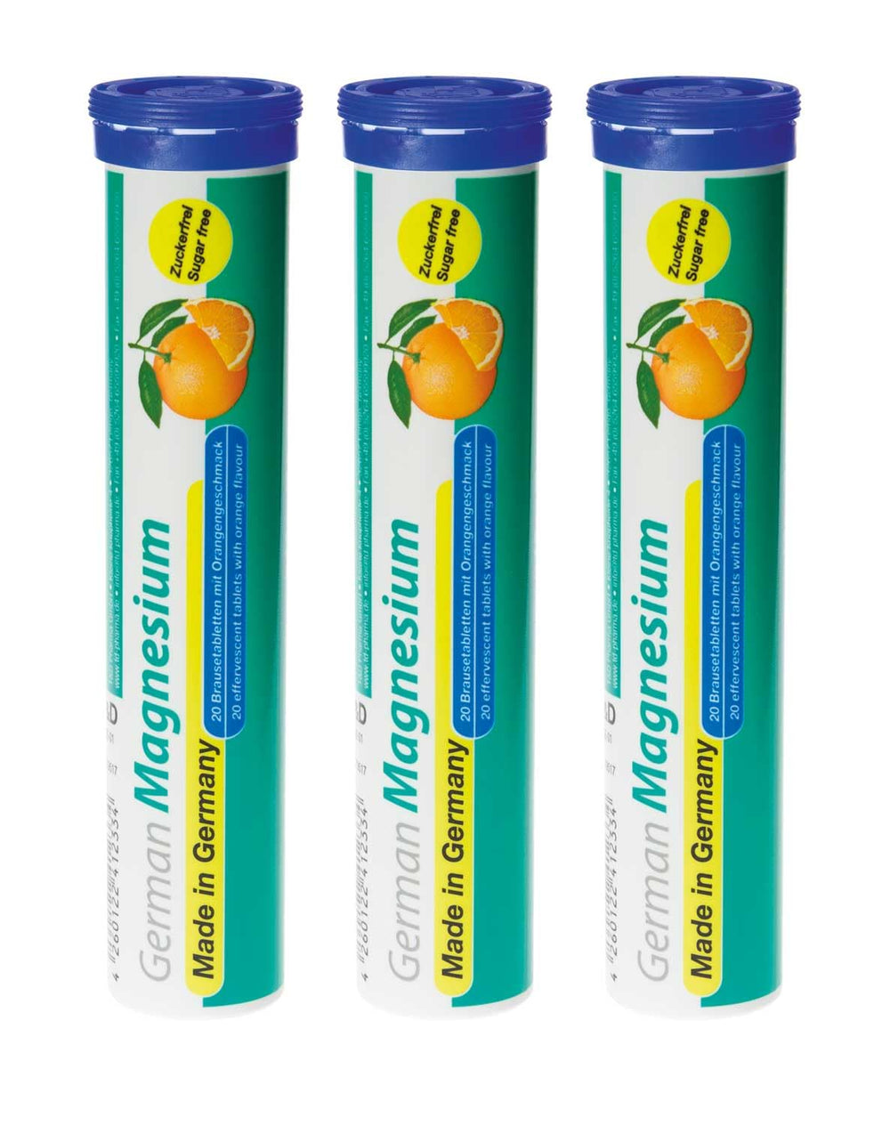 TD Pharma magnesium-oxide tablets dissolve in water for quick refreshment.