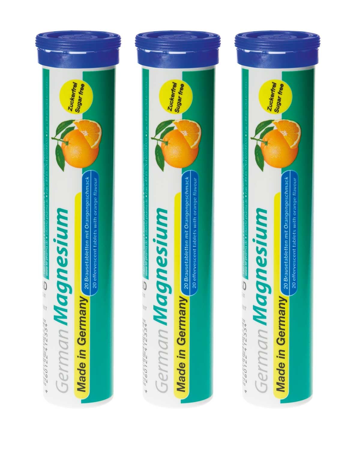 TD Pharma magnesium-oxide tablets dissolve in water for quick refreshment.