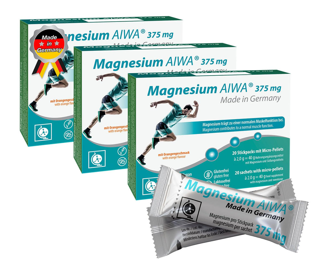 T&D Magnesium AIWA orange stickpack ready for on-the-go use.