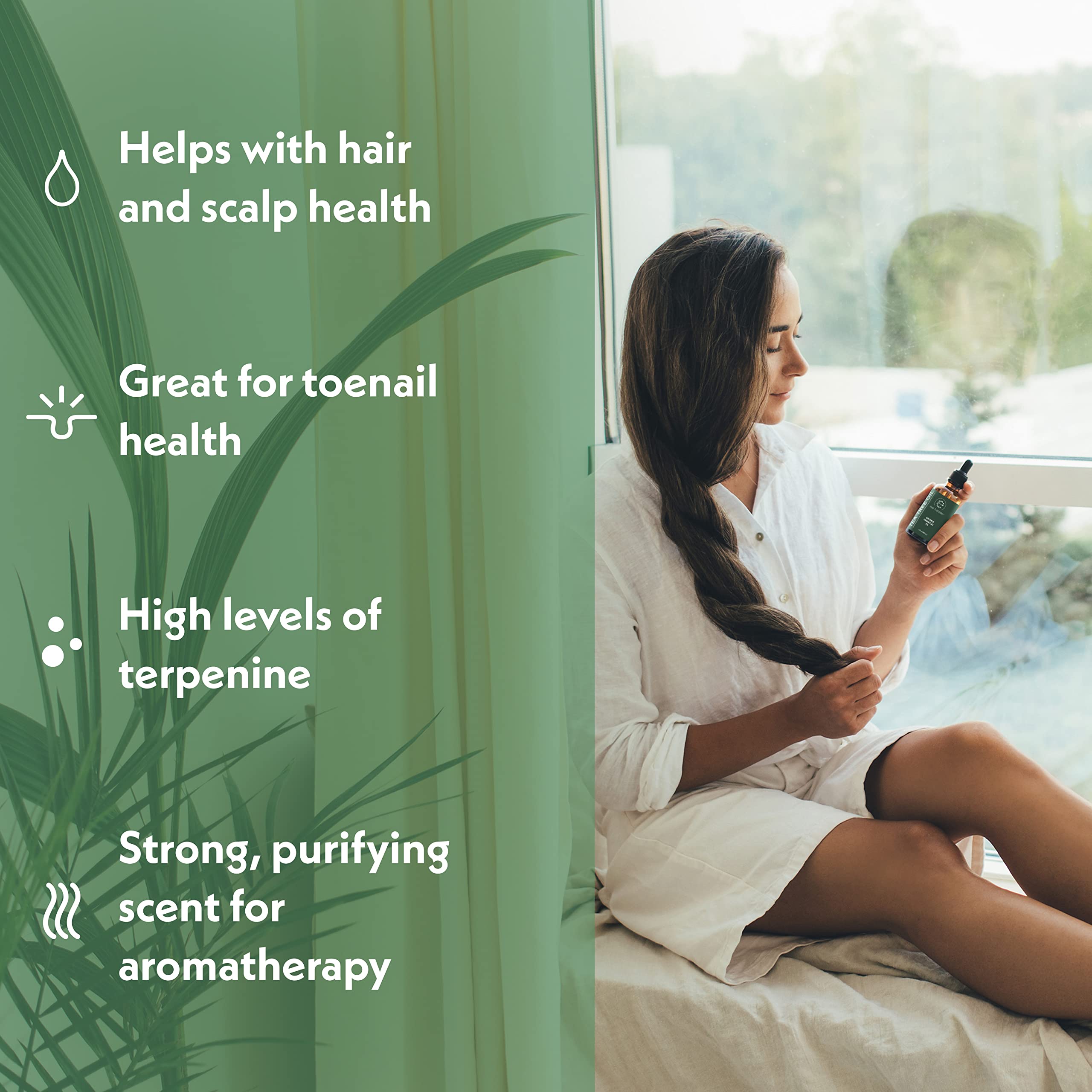 Tea Tree Oil diffuser blend with Eve Hansen for relaxing aromatherapy sessions.