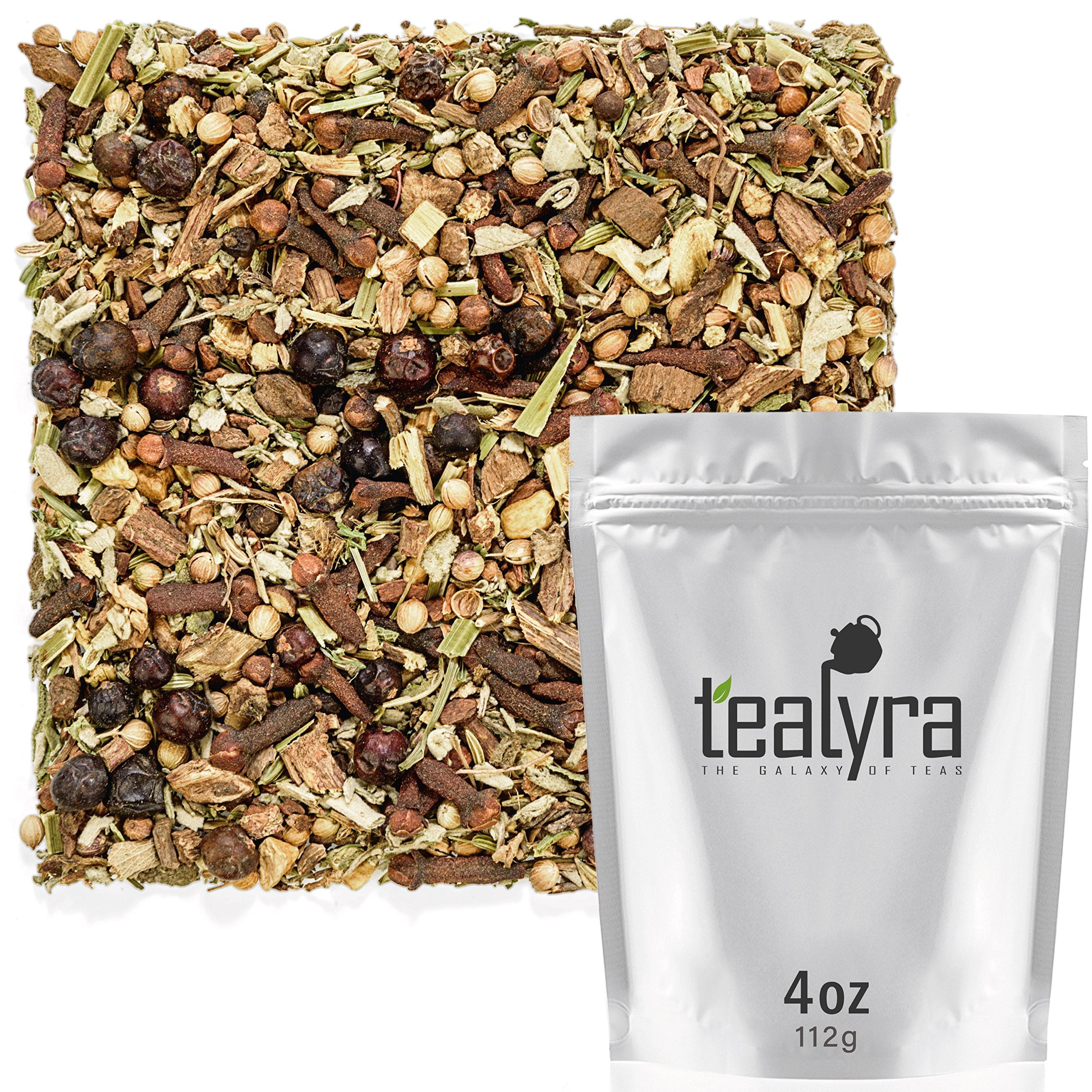 Tealyra Blood Cleanser Tea loose-leaf bundle for a gentle daily cleanse ritual.