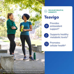 Teavigo capsules closeup highlighting hypoallergenic formulation and clean ingredients