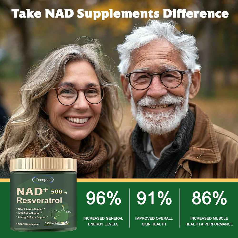Tecepec NAD+ liposomal science close-up image