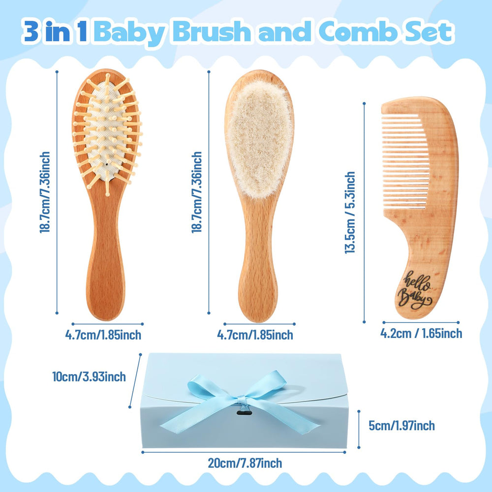 Teeneyou hair comb with smooth teeth for safe detangling.