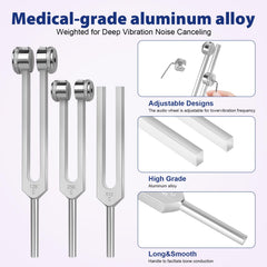 TEKGERLU 512Hz tuning fork supports grounding during meditation and mindful work.