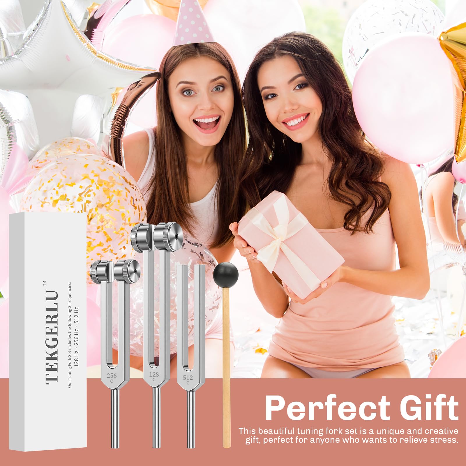 TEKGERLU foiled gift box presenting a premium wellness tool set