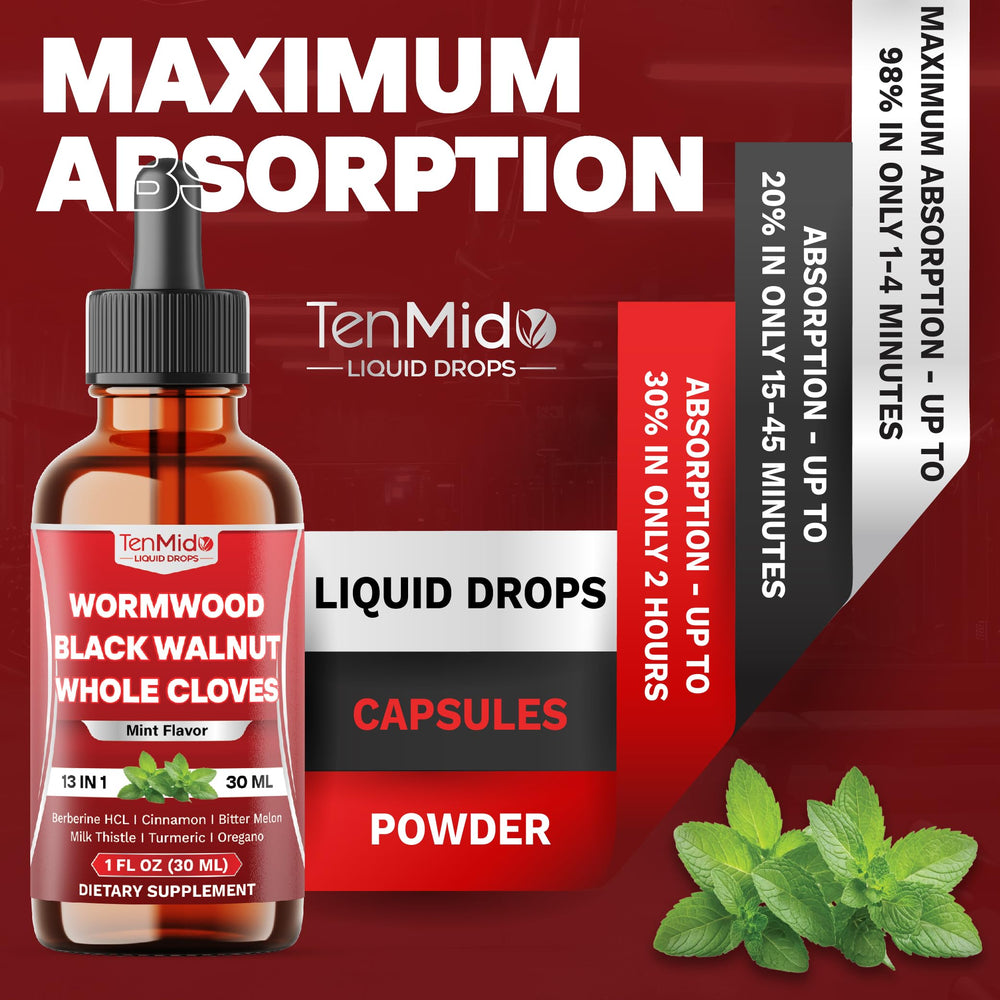 Morning routine with Tenmido tincture integrated into wellness habit.