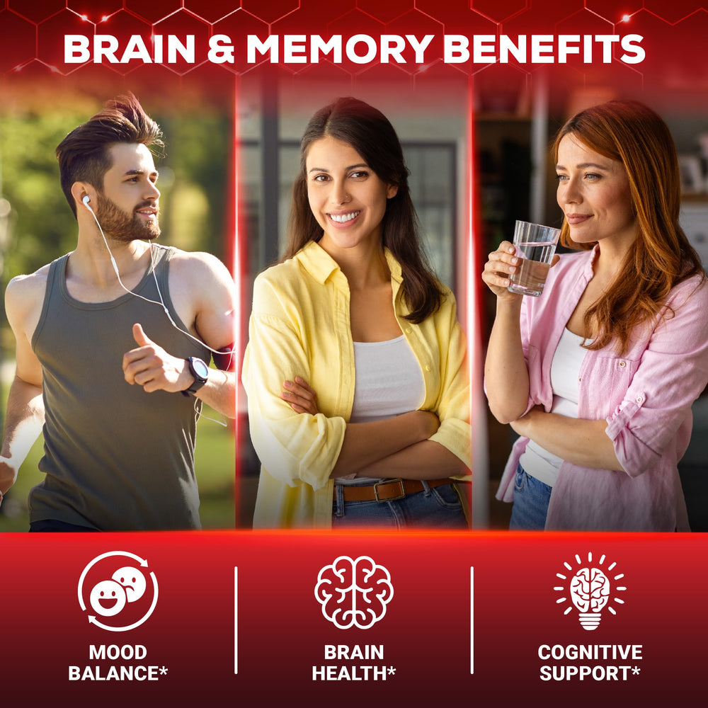 Herbal ingredients close-up within Tenmido 8in1 Brain Health blend