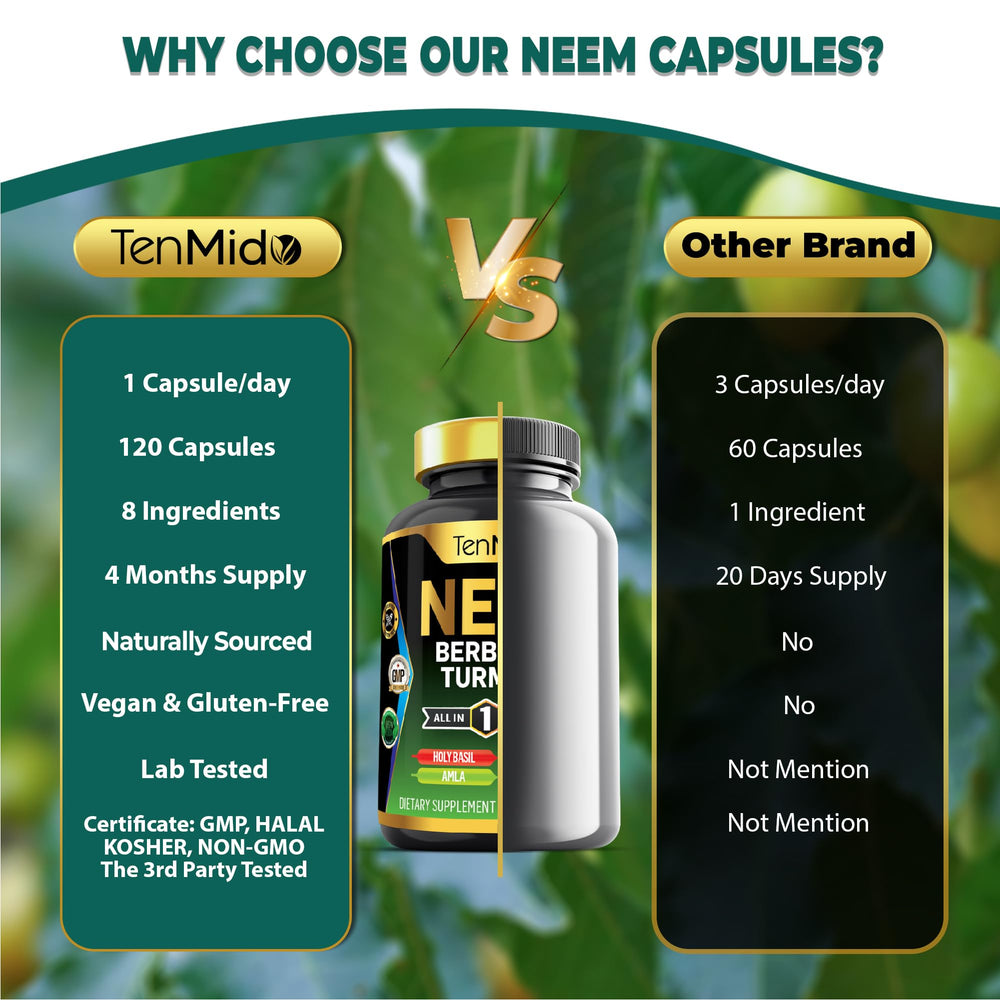 Illustration of the 8in1 formula and key extracts.