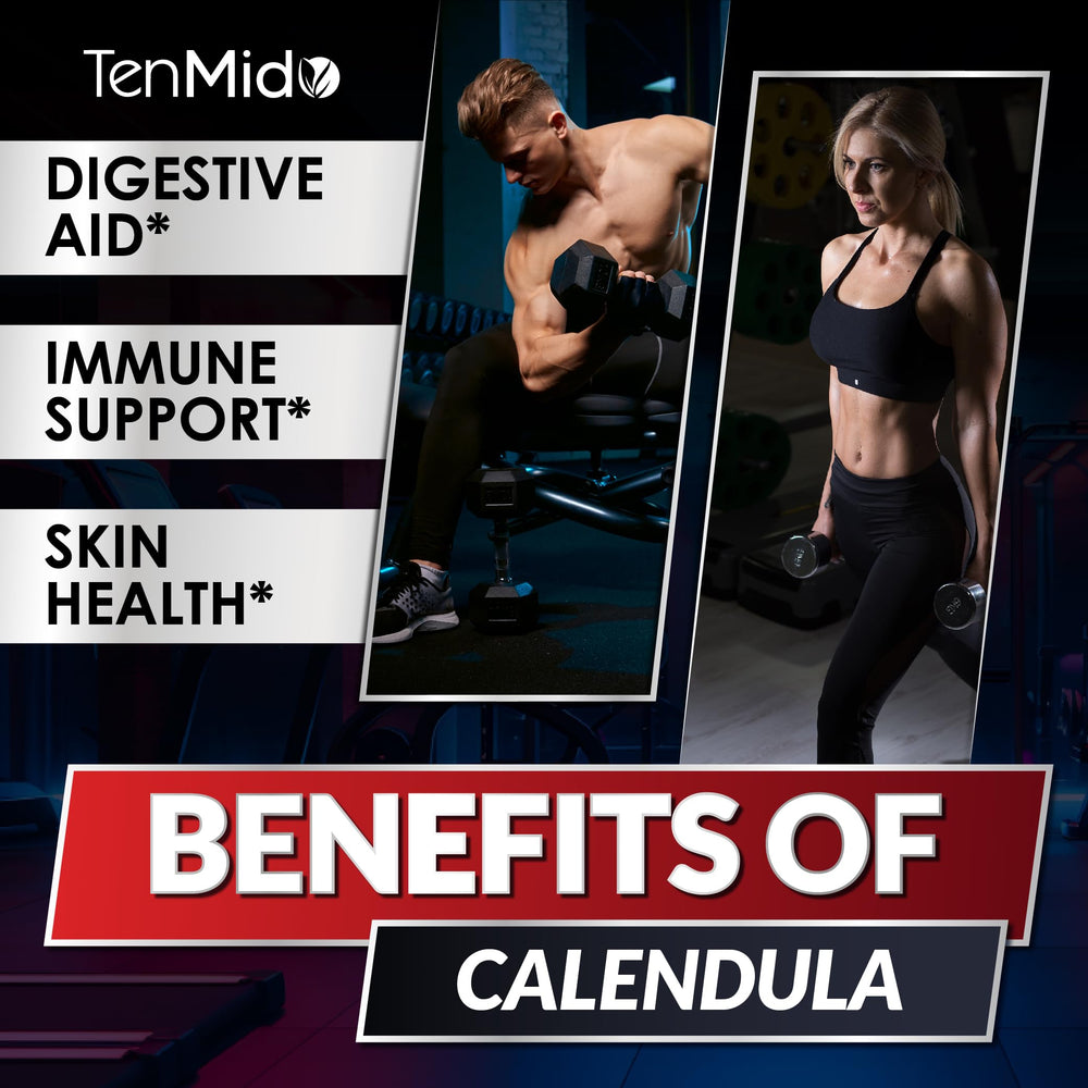 Tenmido astragalus and chamomile ingredients display soothing herbal mix