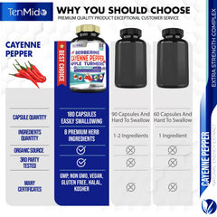 Tenmido bitter melon capsules close-up for digestive support and energy.