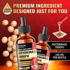 Tenmido label confirms vegan and alcohol-free formula for clean supplements.