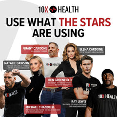 10X Health System Choline Inositol blend ingredients close-up aiding daily nutrition