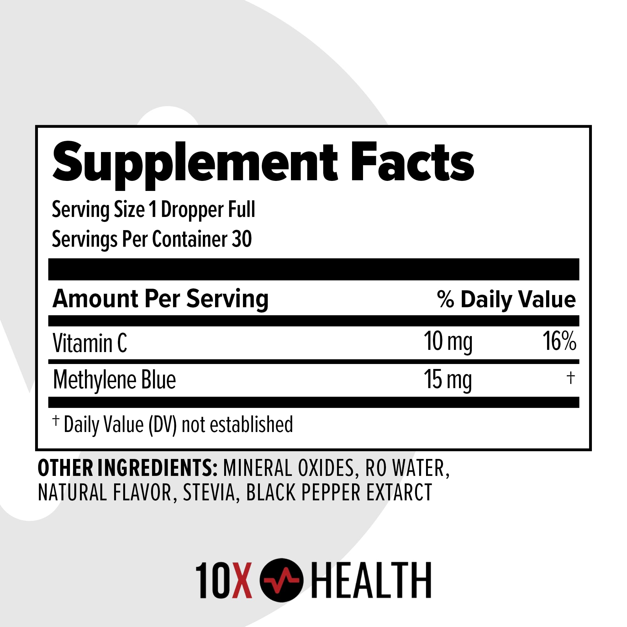 10X Health System Dosing ritual setup shows simple daily routine