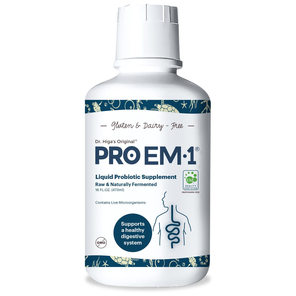 TeraGanix Liquid Probiotic bottle front view for gut health support