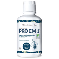TeraGanix Liquid Probiotic bottle front view for gut health support