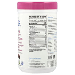 Tera's Whey Dark Chocolate shake glass ready for a protein smoothie.