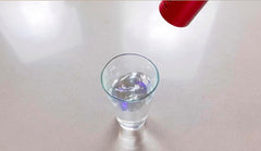Terawave Terahertz Wand water-wand application demonstrates hydration-focused technique.