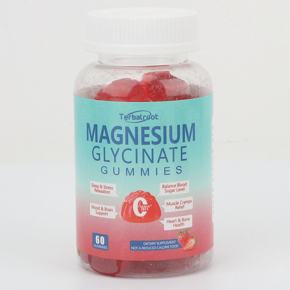 Terbalroot gummies with strawberry aroma and chewable comfort.