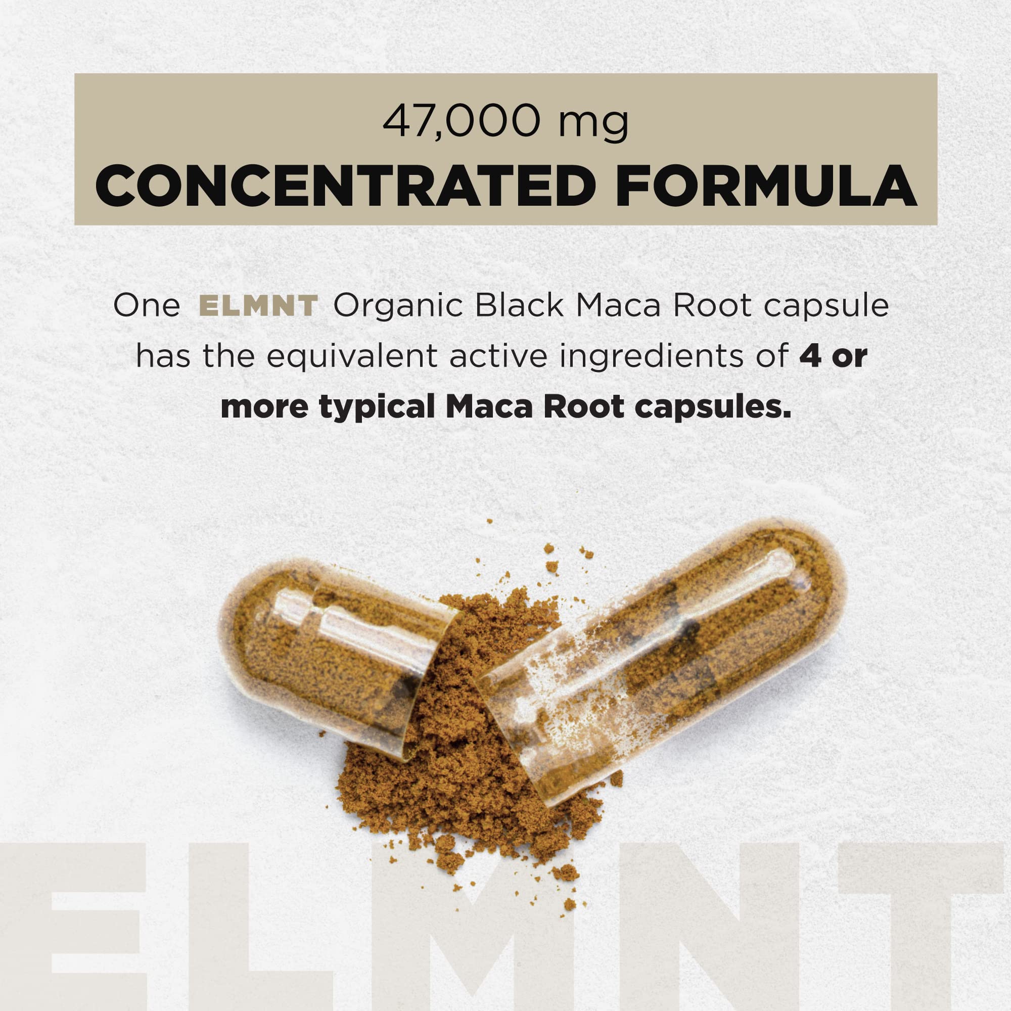 TERRA ELMNT bio-perine absorption booster signals enhanced ingredient uptake.