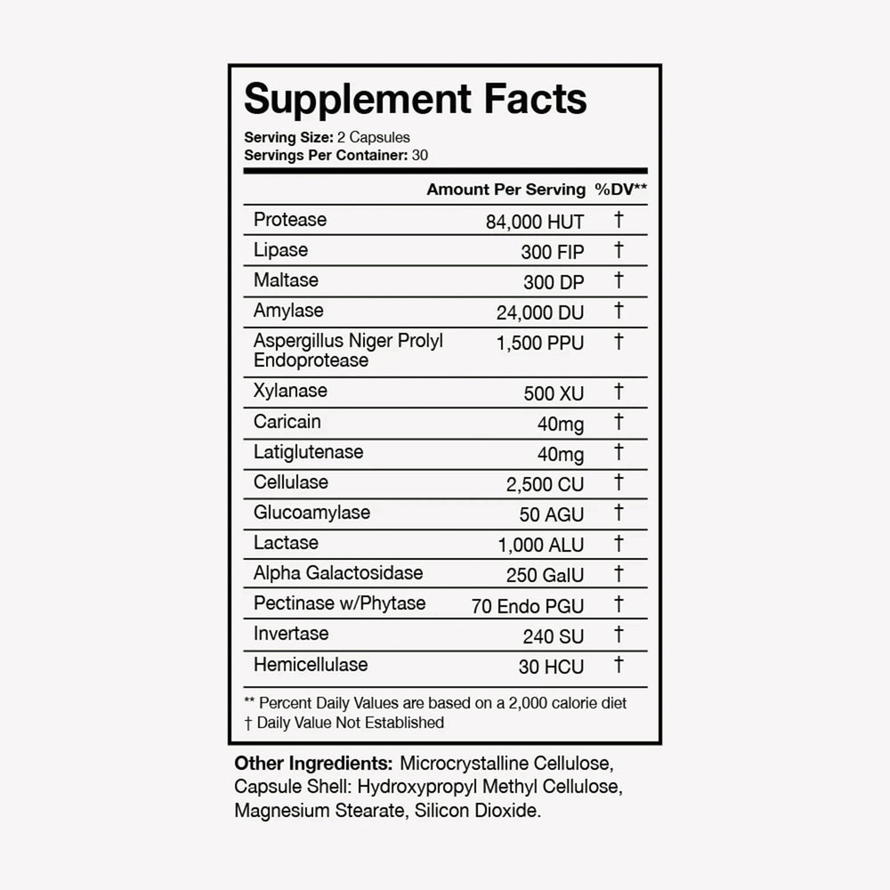 Terra Health Essentials bottle front view for daily digestion support