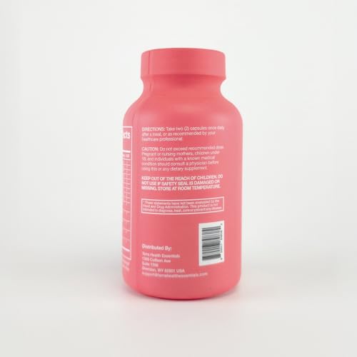 Closeup of Terra Health Essentials Bloat Control capsules highlighting fast-acting digestive support.