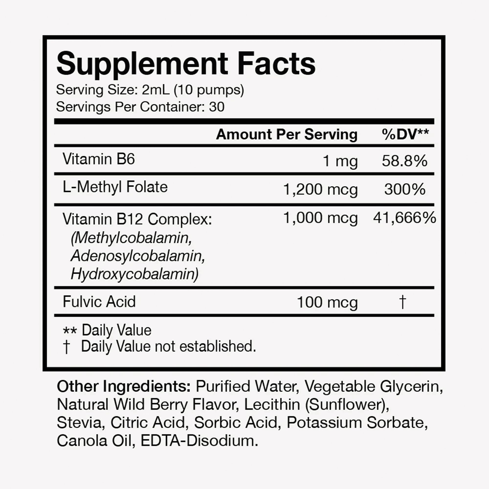 Terra Health Essentials liposomal B12 capsules for daily vitality.