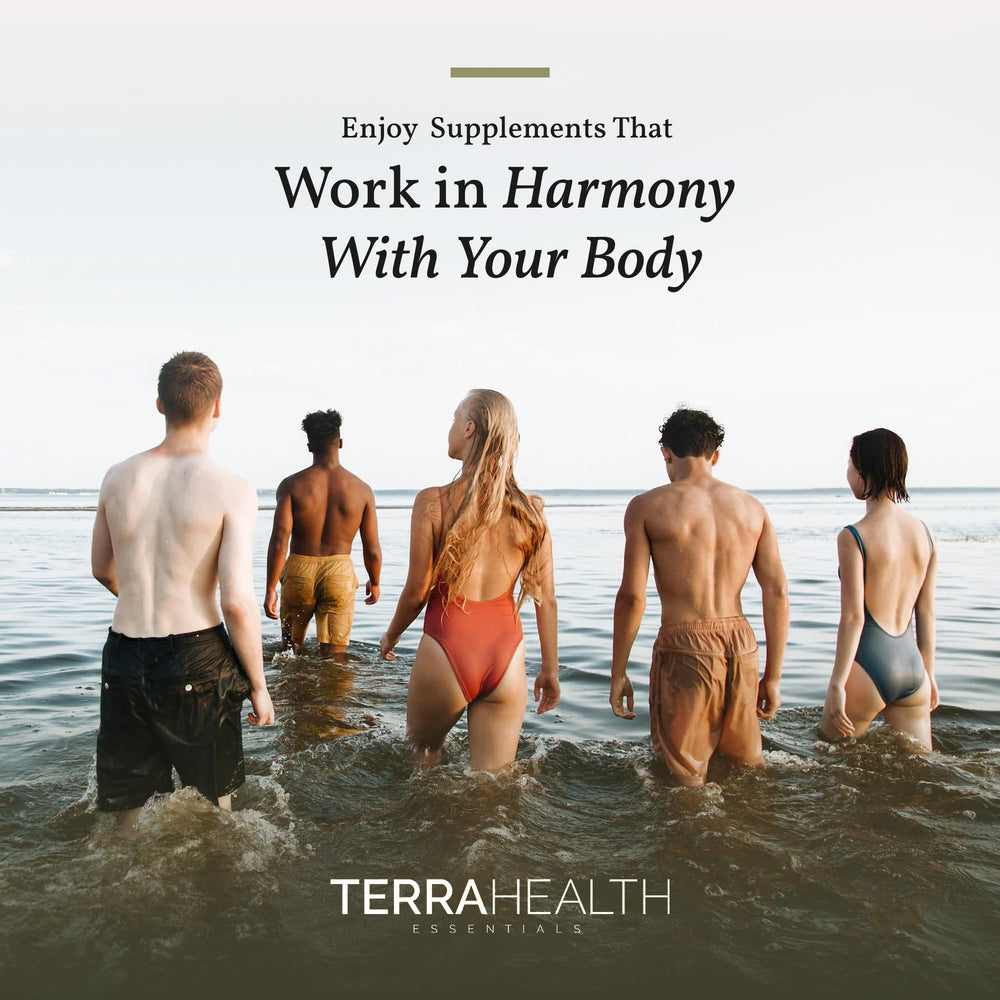 Terra Health Essentials liposomal glutathione with skin and hair benefit emphasis