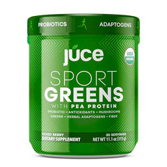 Measuring scoop from Juce SG7 helps portion servings precisely.