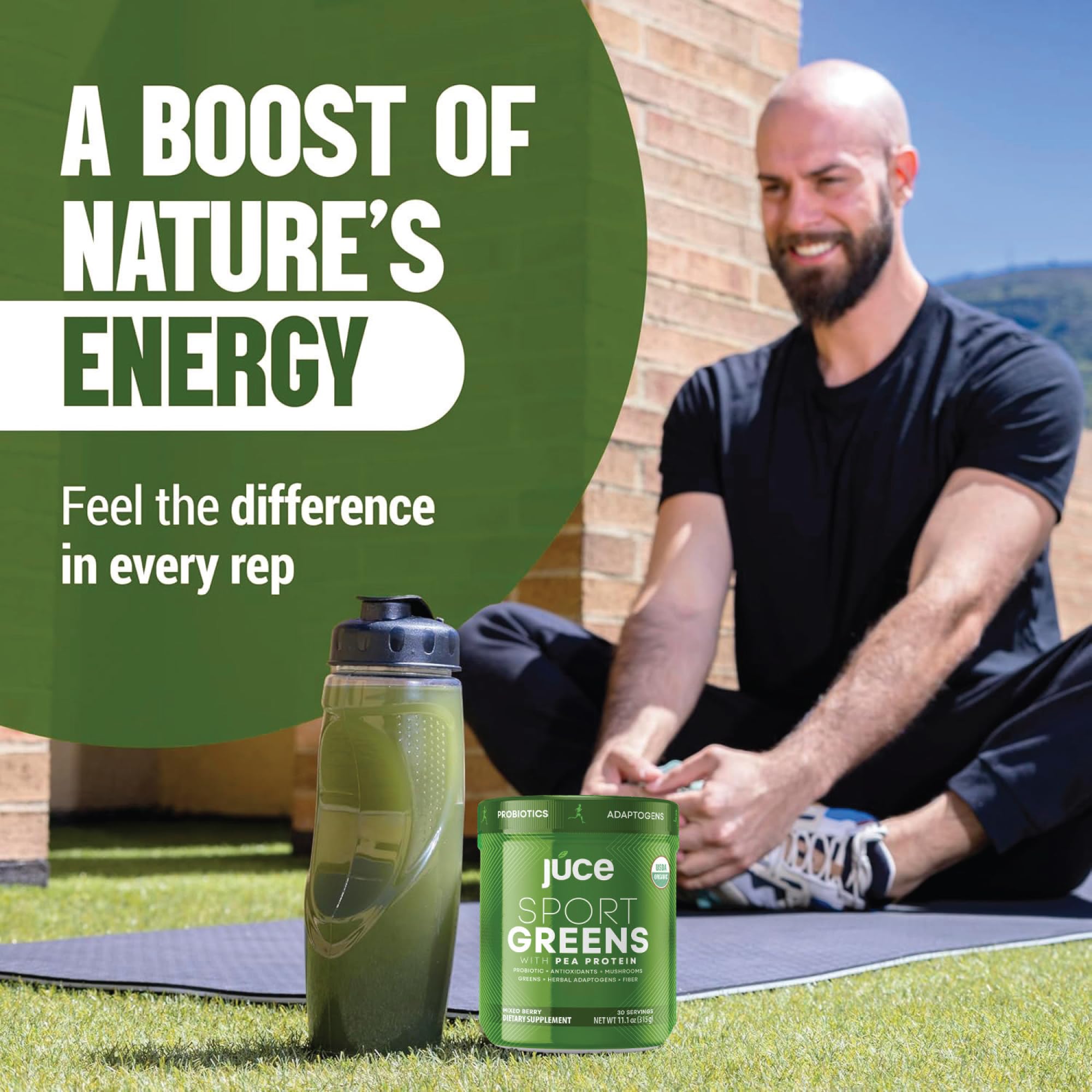 Vegan and gluten-free Juce SG7 suitable for diverse diets.