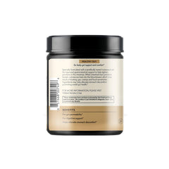 Terra Origin nutrition label highlights L-Glutamine and PepZinGI for gut wellness.