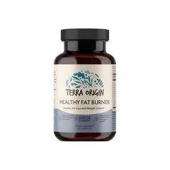Terra Origin amino acids capsules close-up highlighting clean formula.