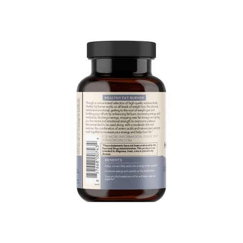 Terra Origin plant extracts label detail emphasizing natural ingredients.